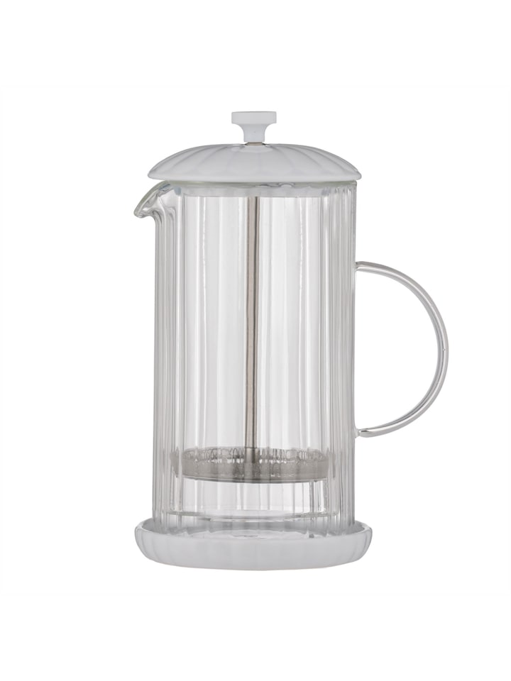 PRICE & KENSINGTON, FRENCH PRESS, LUXE, weiß, 1 L