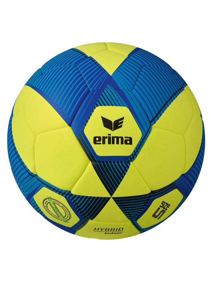 Erwachsene Fußball in gelb/new royal