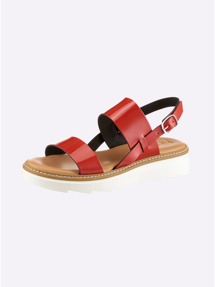 Sandale in rot