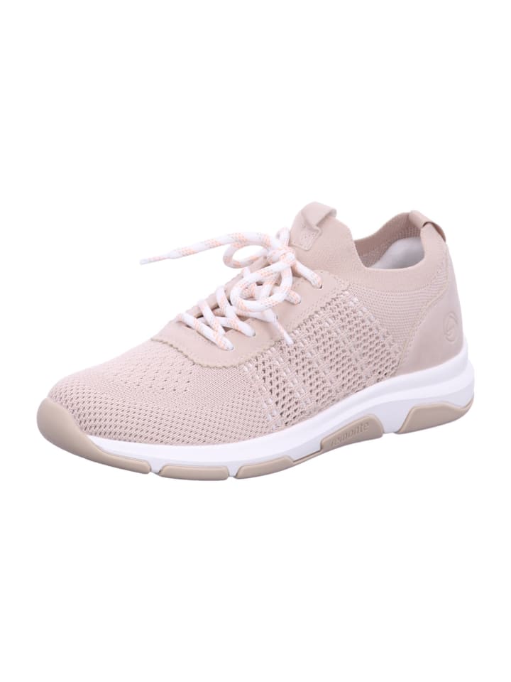 Damen- Schnürschuhe in Beige