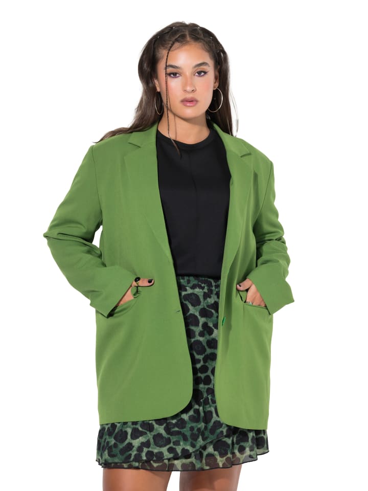 Blazer in hellgrün