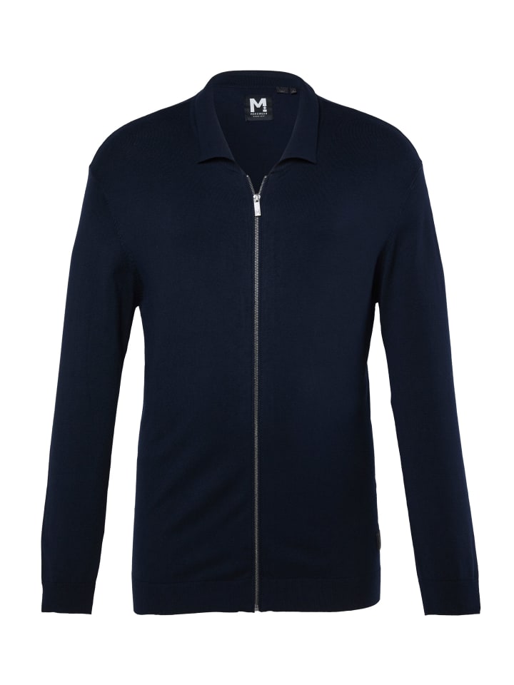 Strickjacke in navy blau