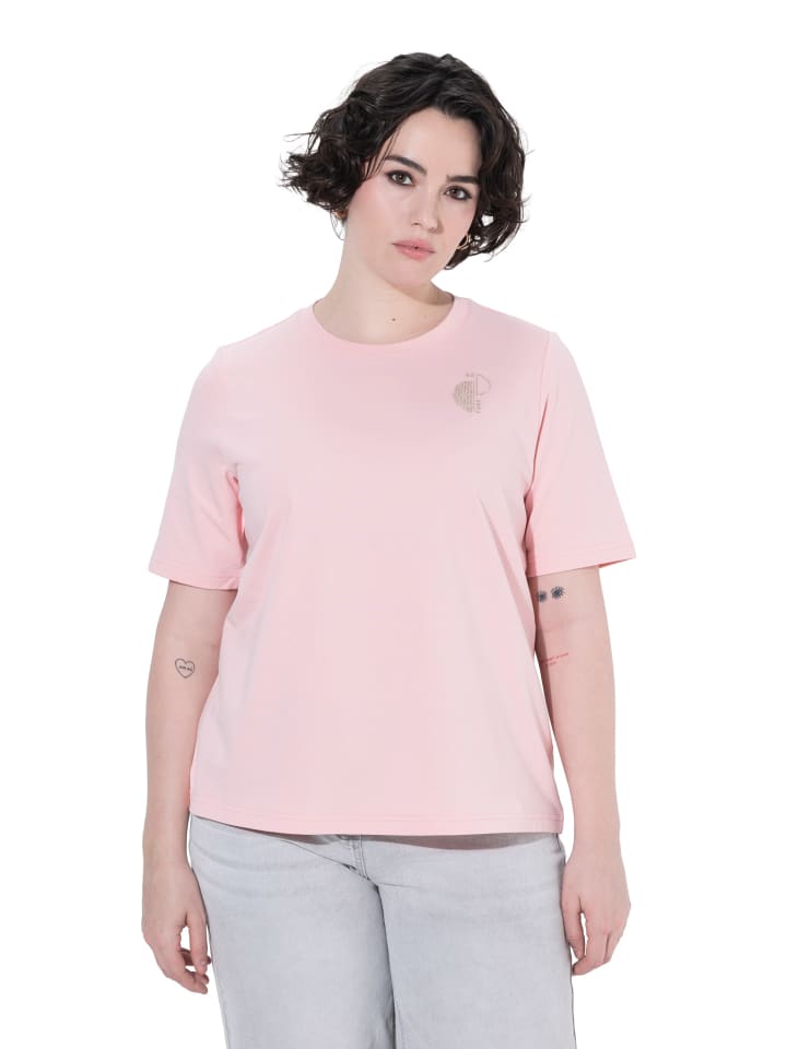 Sweatshirt in pastellorange