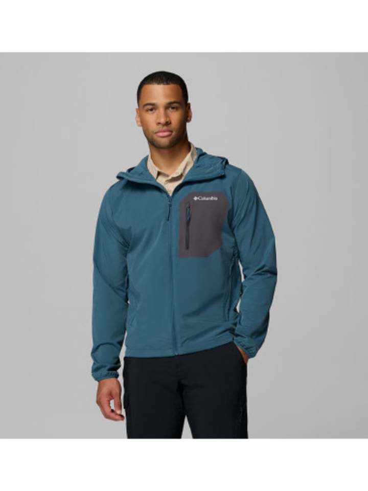 Tall Heights III Softshelljacke mit Kapuze in bunt
