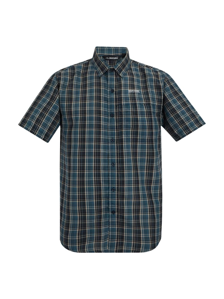 Mindano Short Sleeve Shirt in Blau