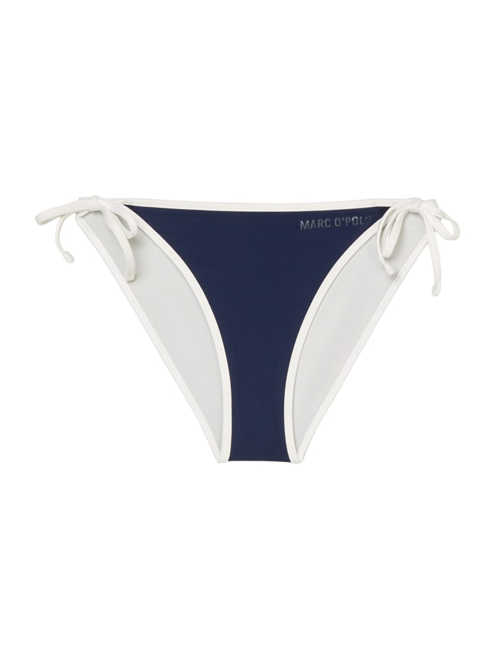 Bikini-Hose High Shine in Dunkelblau