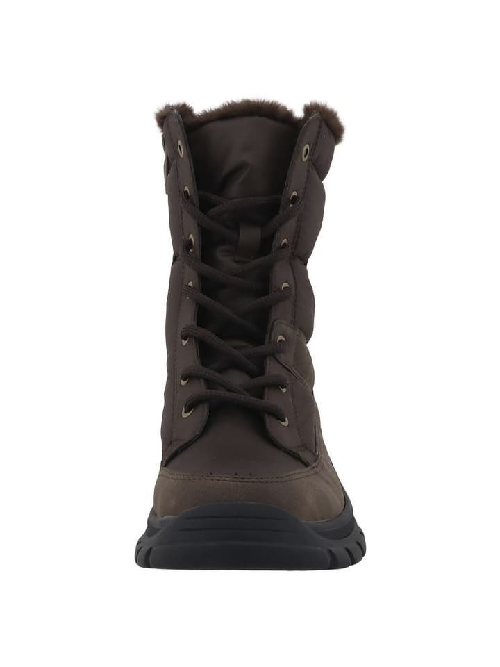 Short Boots in mokka