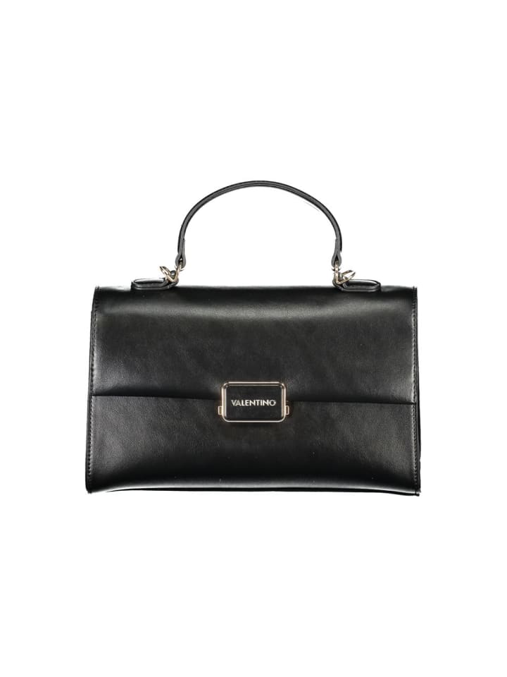 Schwarz Polyurethan Damen Tasche