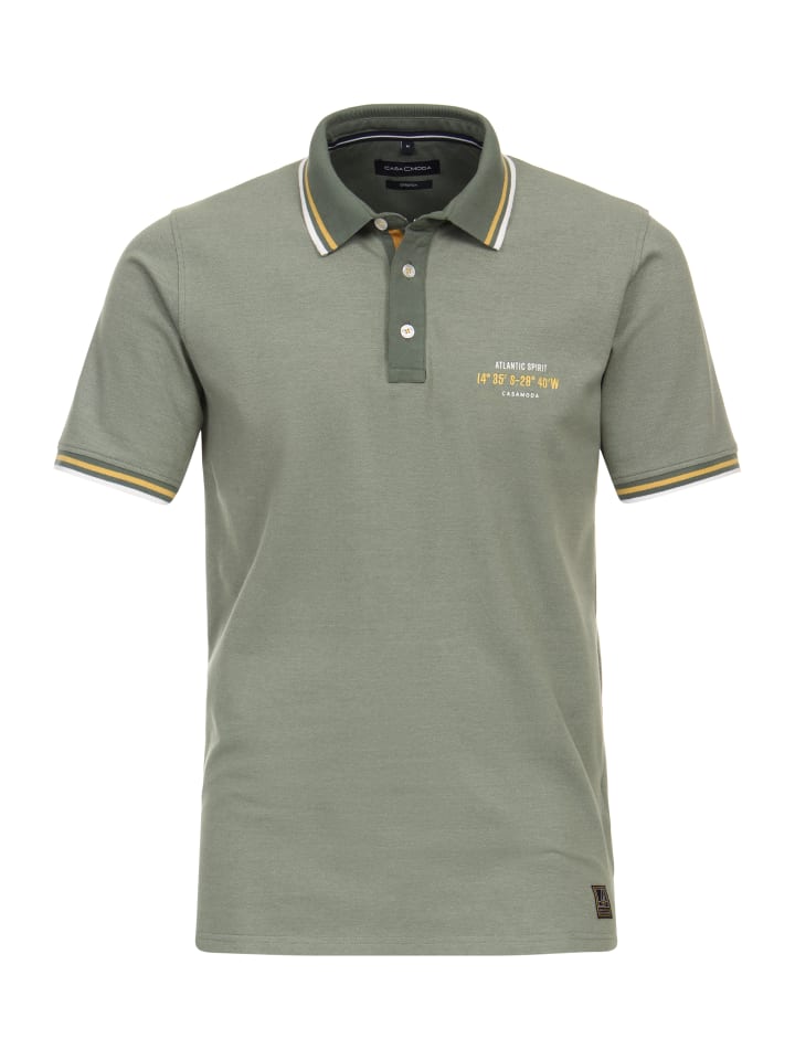 Polo-Shirt in Grün