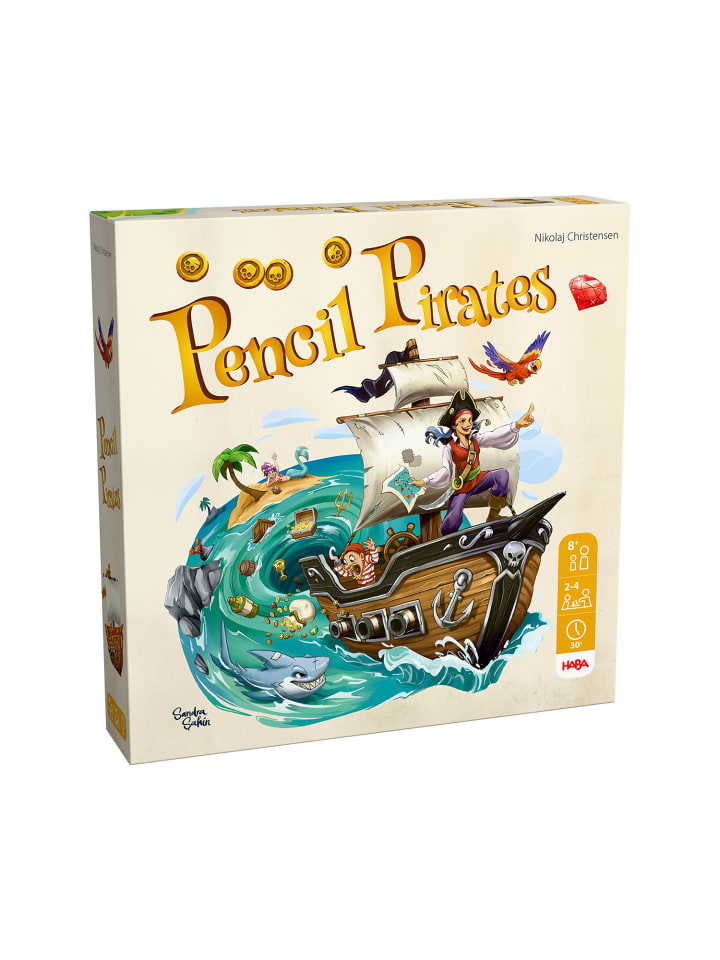 Spiel Pencil Pirates in mehrfarbig