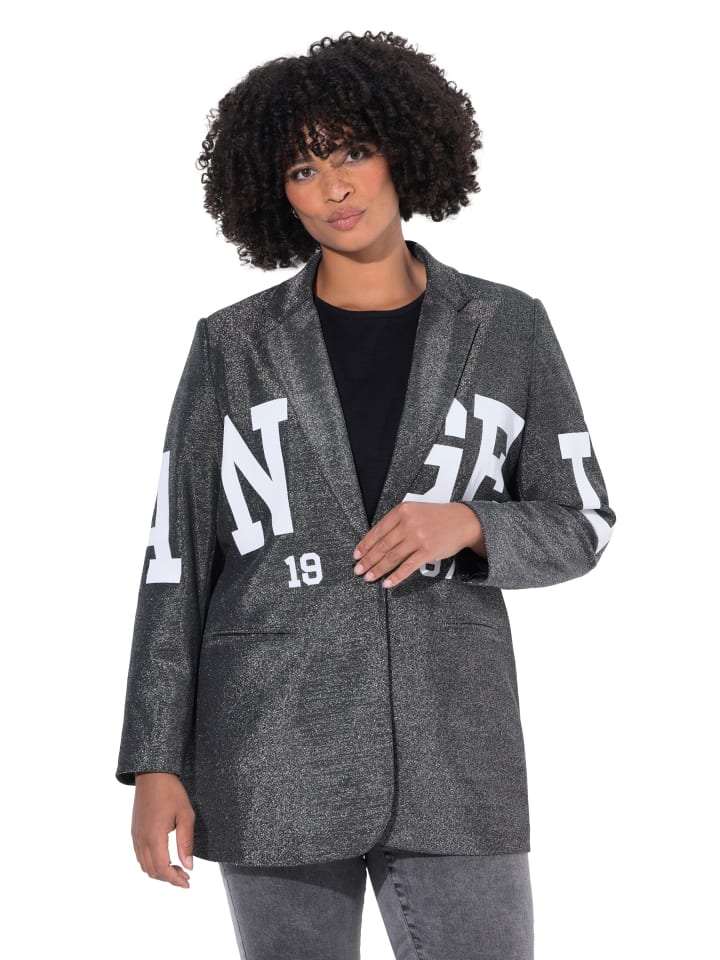 Blazer in schwarz