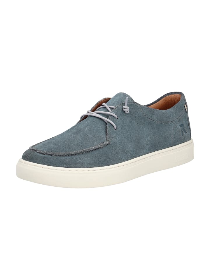 Mokassins Schnürschuhe in Blau