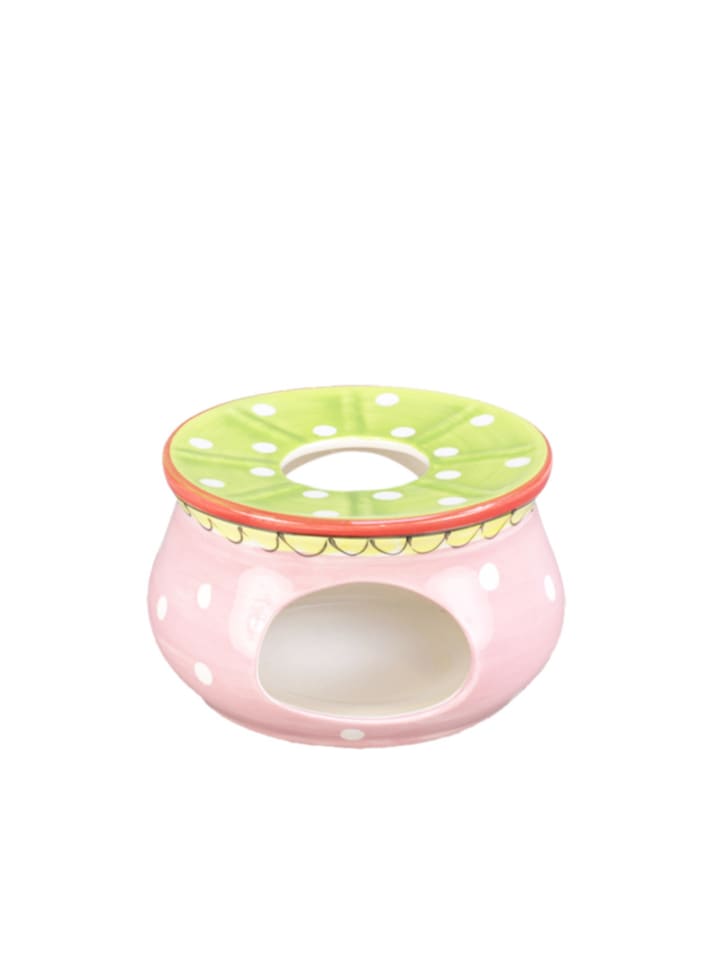 Teelichthalter Punkt in Bunt - 10cm