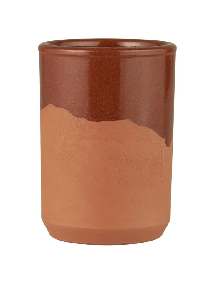 Becher Rustique in rotbraun