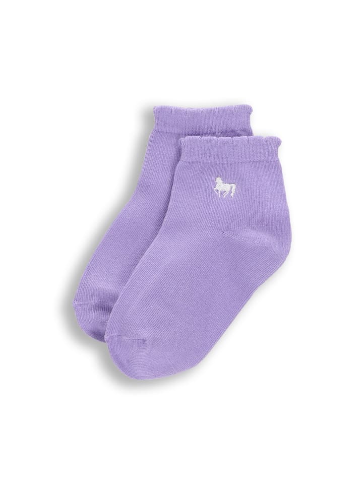 Socken in violett