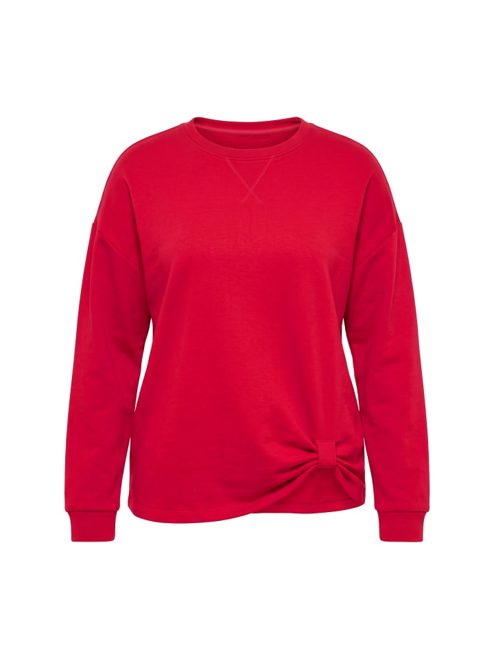 Sweatshirt in salsa