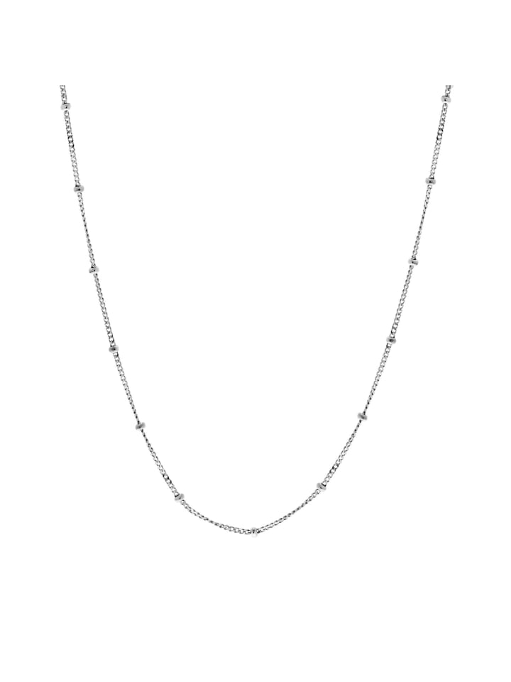 925 Silber Halskette  Rund