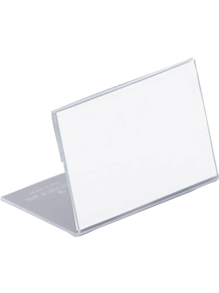 Tischnamensschild 64x150mm Acryl Packung mit 10 Stück