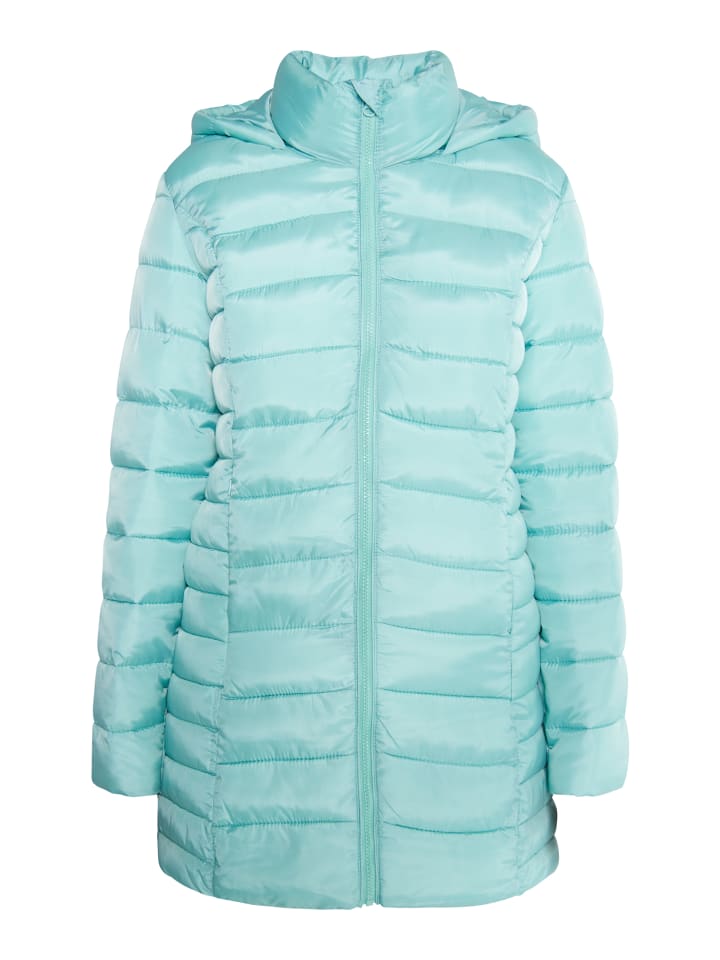 Damen Leichte Steppjacke in Lagune Minze