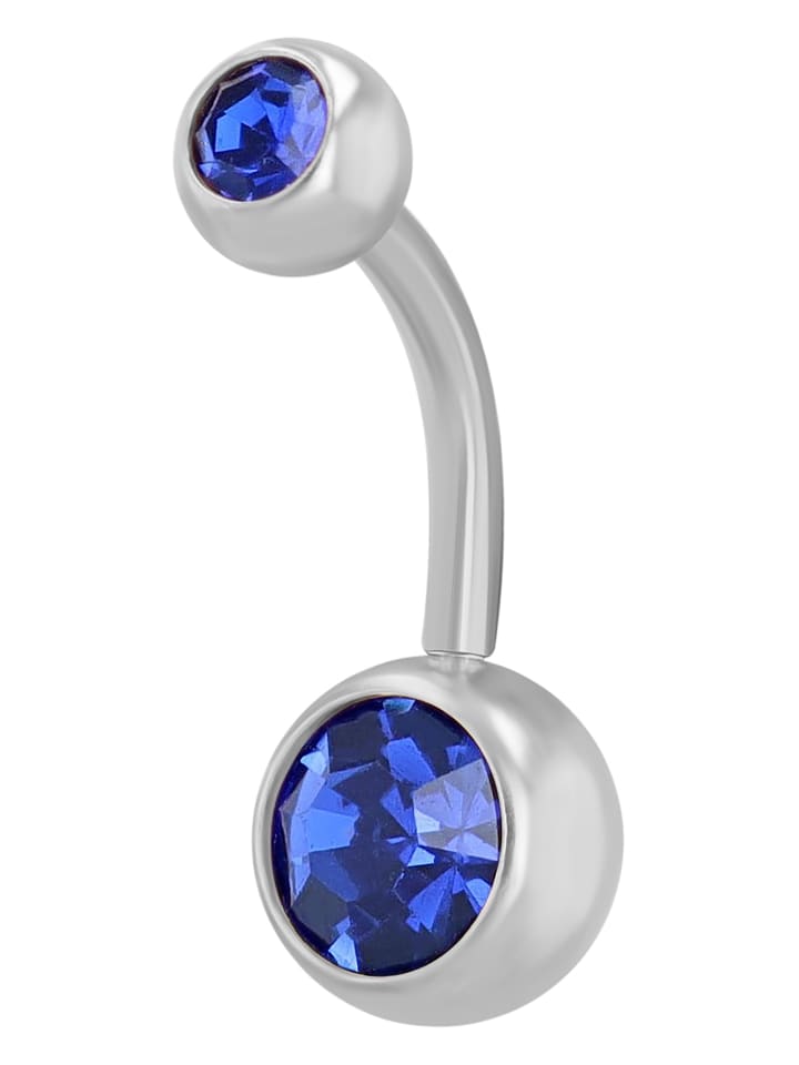 Damen Piercing aus Edelstahl in silber