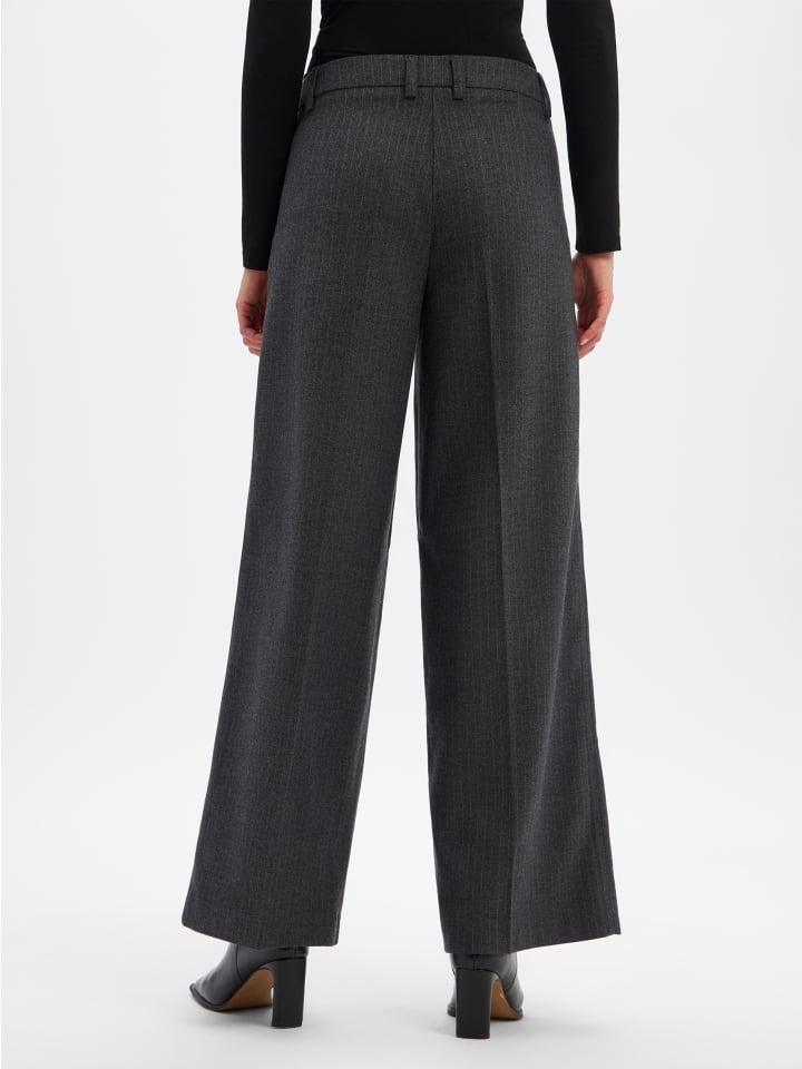 Hose in anthrazit beige - 0001