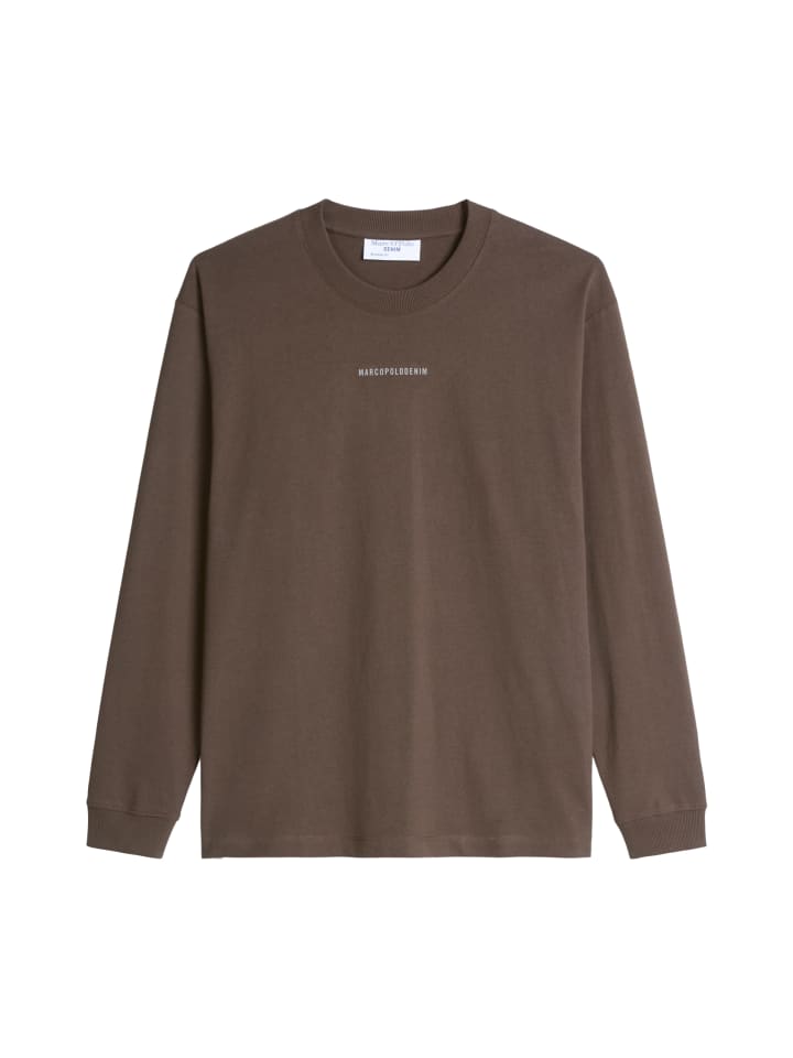 Heavy Weight Longsleeve relaxed in Chocolate Fudge