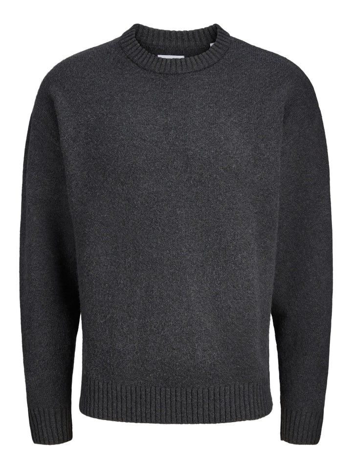 Strickpullover in Asphalt