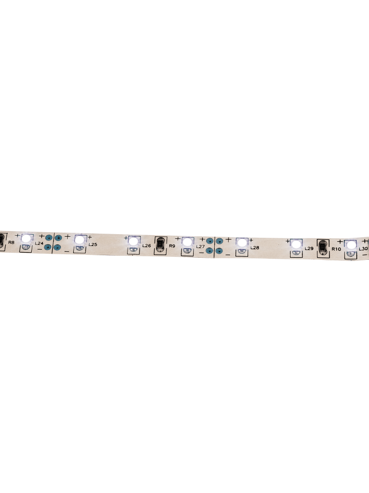 LED Stripe "Stripe" in weiß - (L)500 cm x (B)0.8 cm x (H)0.1 cm - EEK F