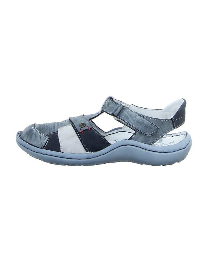 Komfort Sandalen in Blau