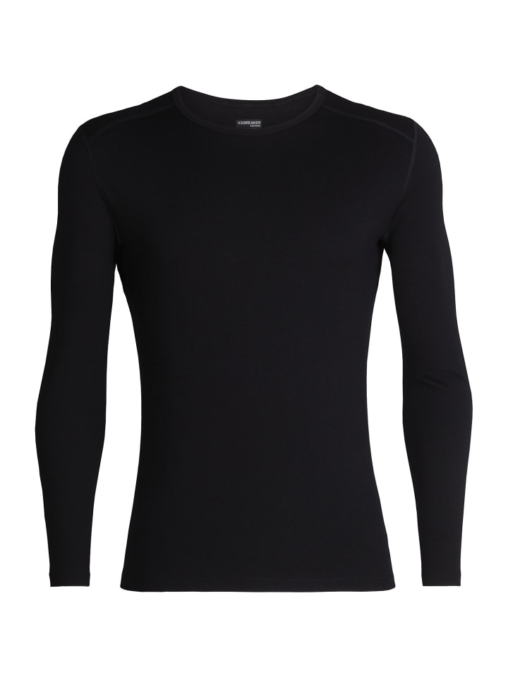Longsleeve 260 Tech Crewe in Schwarz