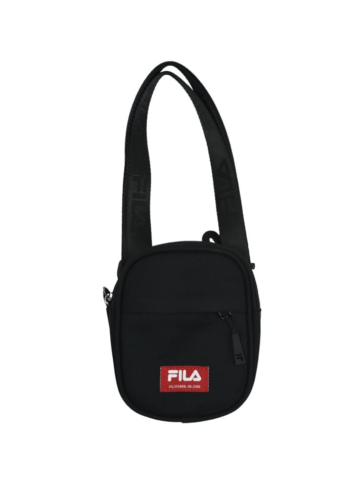 Fila Badalona Badge Pusher Bag in Schwarz