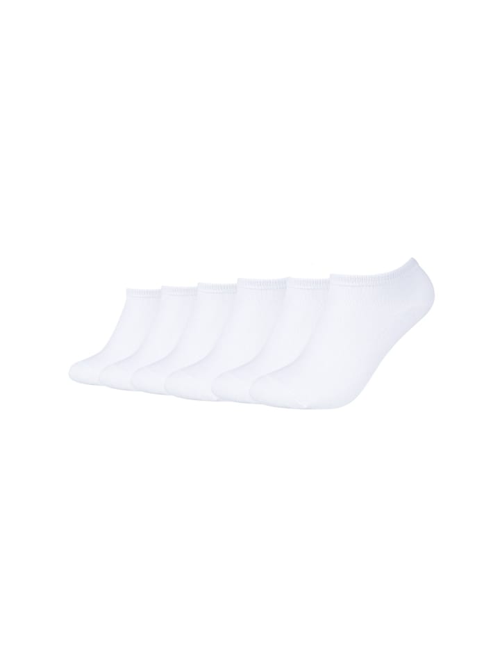 Sneakersocken 6er Pack white