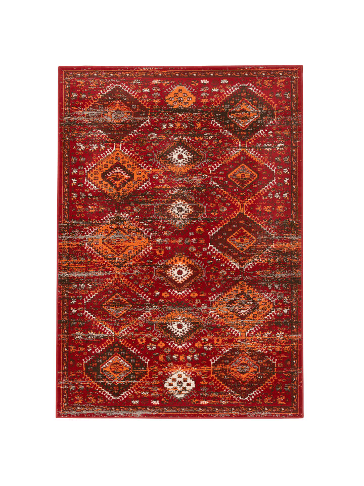 Teppich Pop-Vintage Modern in orange