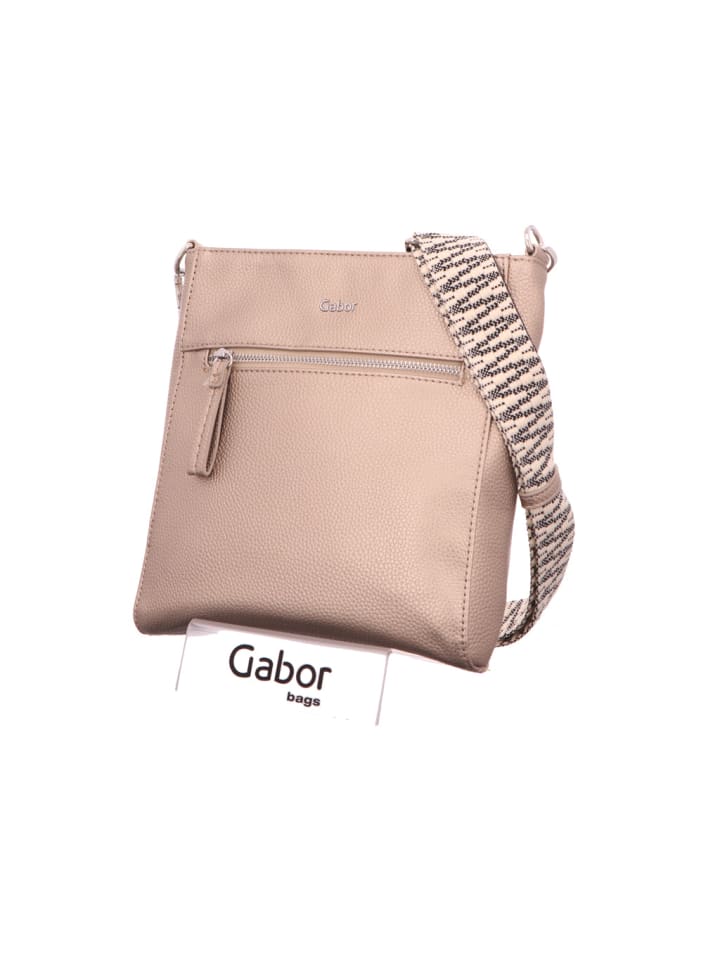 Umhängetasche / Schultertasche in silber