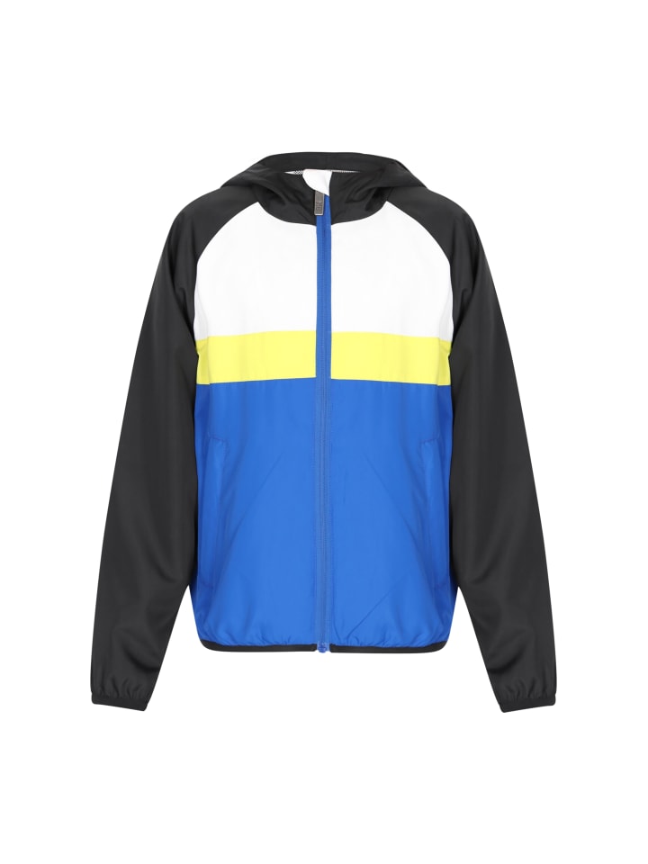 Jungen (Kids) Anorak in Königsblau Colorblock