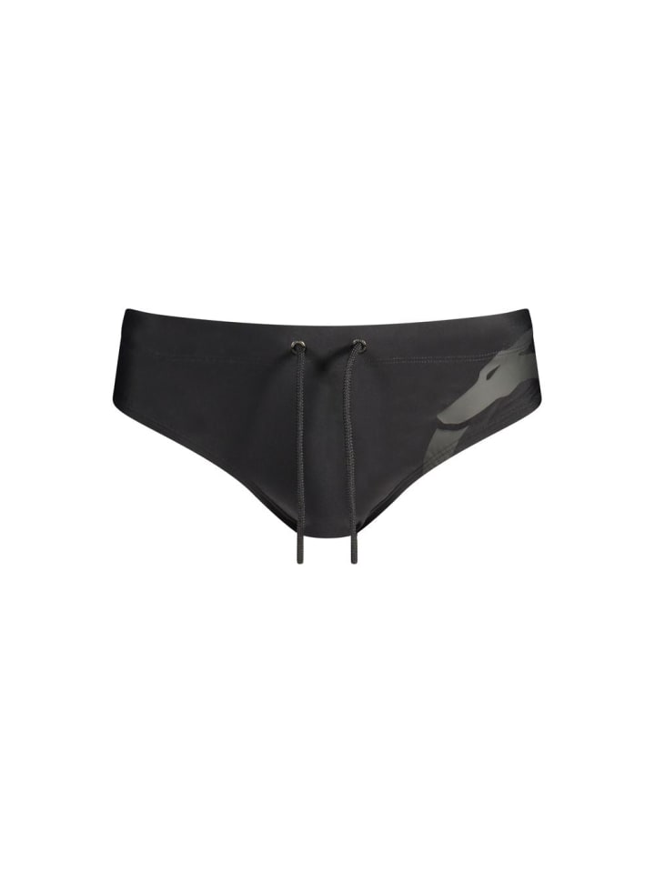 Schwarz Herren Brief aus Polyamid