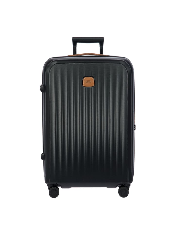 Taormina 4 Rollen Trolley M 69 cm mit Dehnfalte black