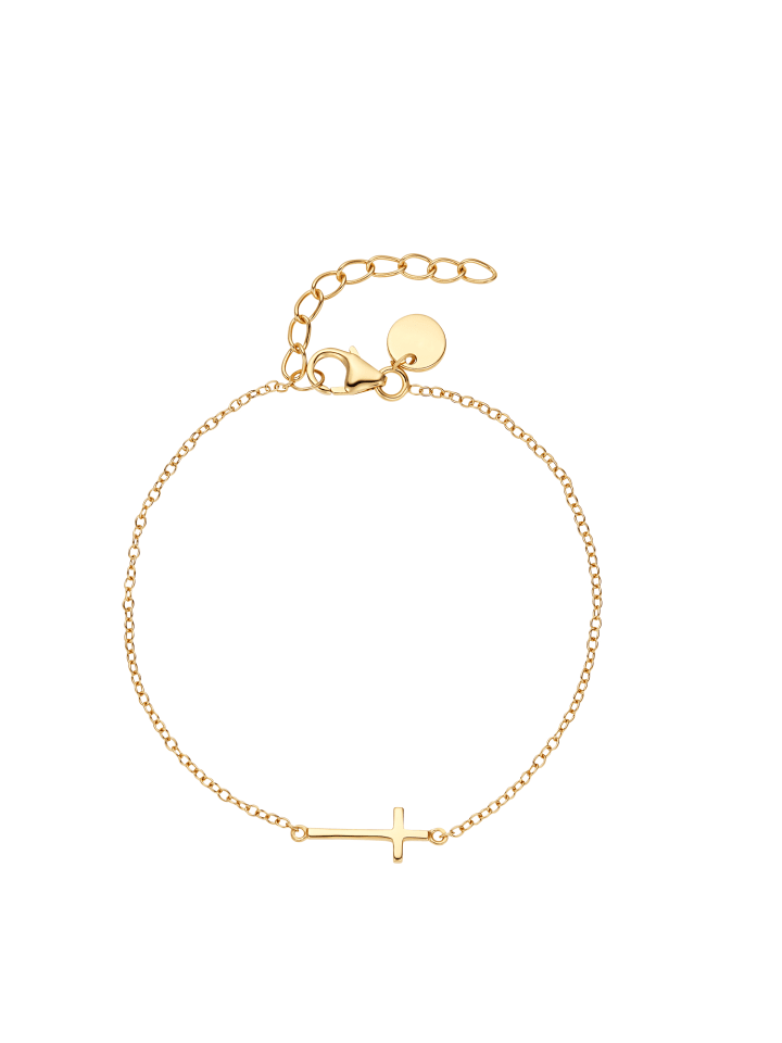 Armband Silber 925, rhodiniert in Gold