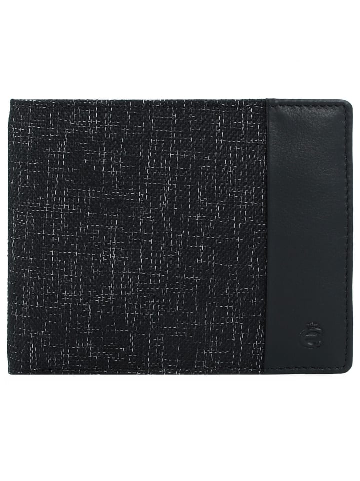 Geldbörse RFID Schutz 11.5 cm anthrazit