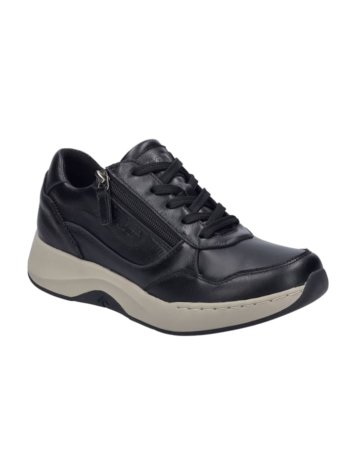 Komfort Schnürschuhe in Schwarz