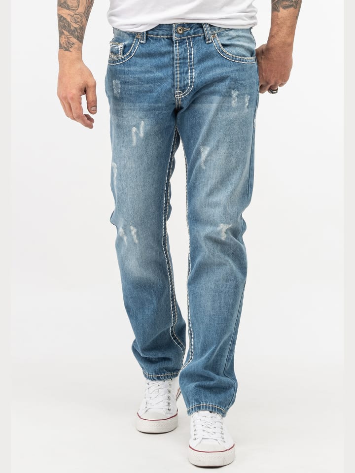 Jeans in Blau