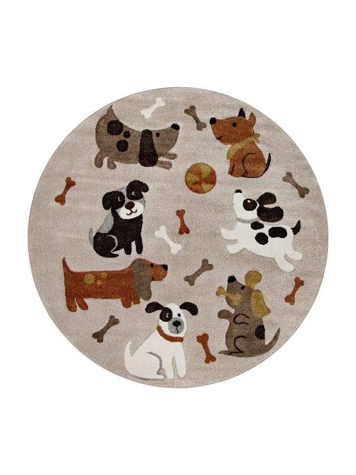 Teppich "Rocky & Friends" in Sand Beige Meliert/Braun