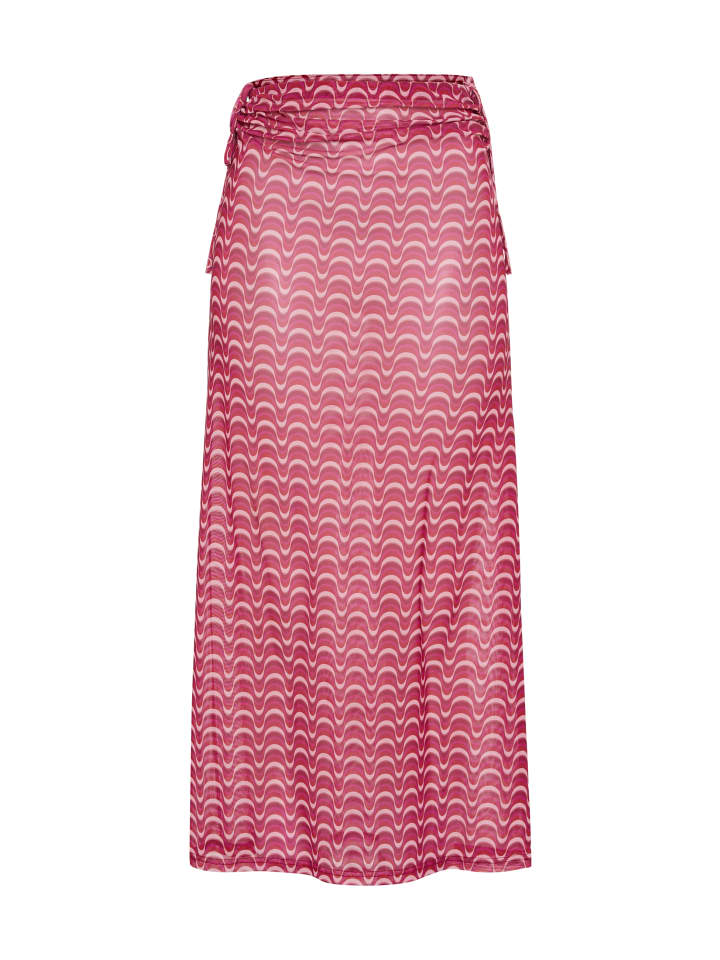 Meshrock in pink waves