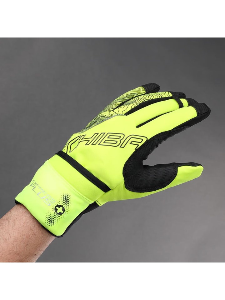 Express+ - Radhandschuhe neon