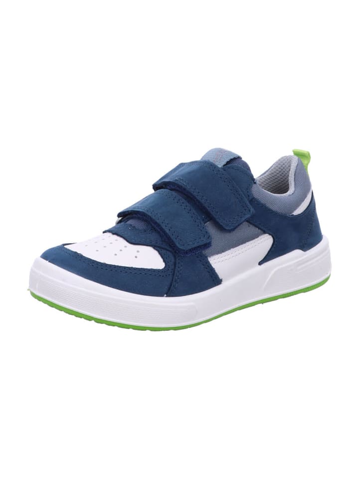 Halbschuhe Kinder Halbschuh Leder \ MAVERICK in Blau