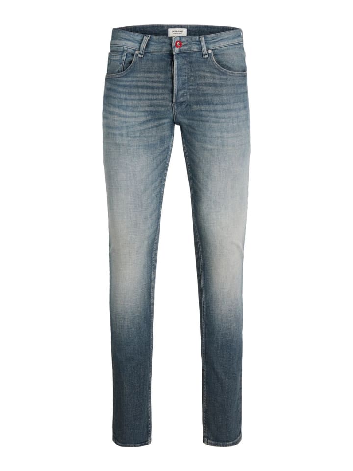 Jeans JJIGLENN JJROY slim in Blau