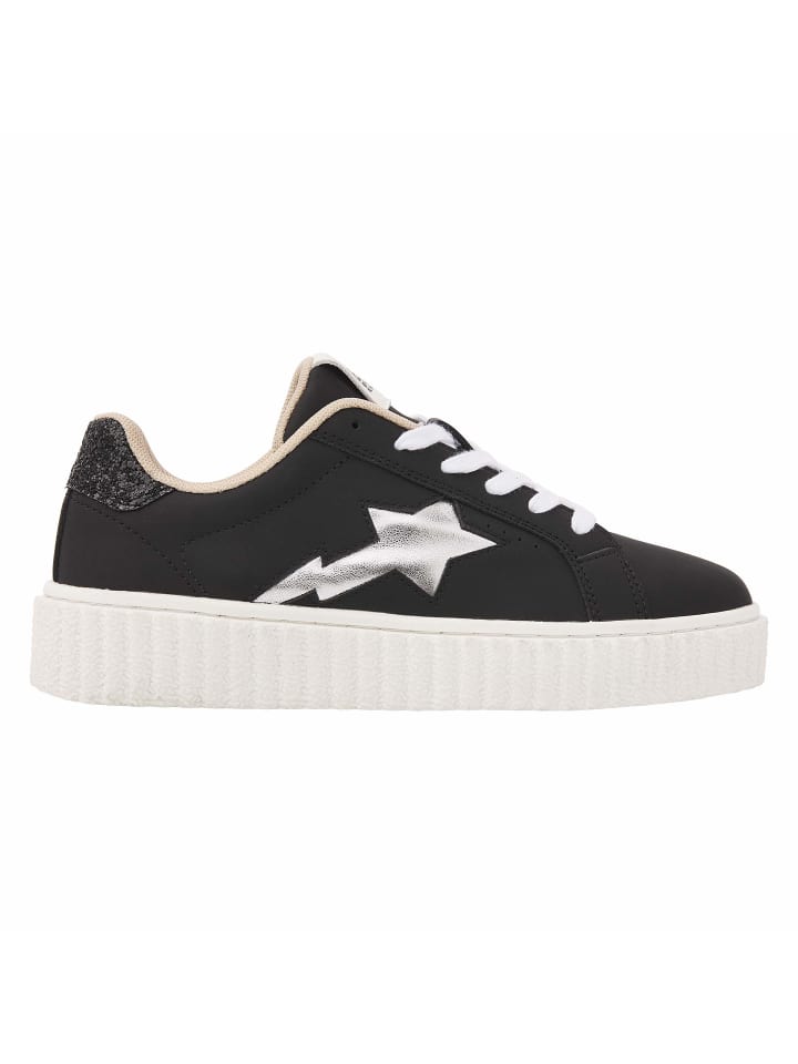 Sneaker Bliss in schwarz/silberfarben