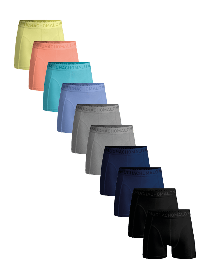 10er-Set: Boxershort in Mehrfarbig - für Herren
