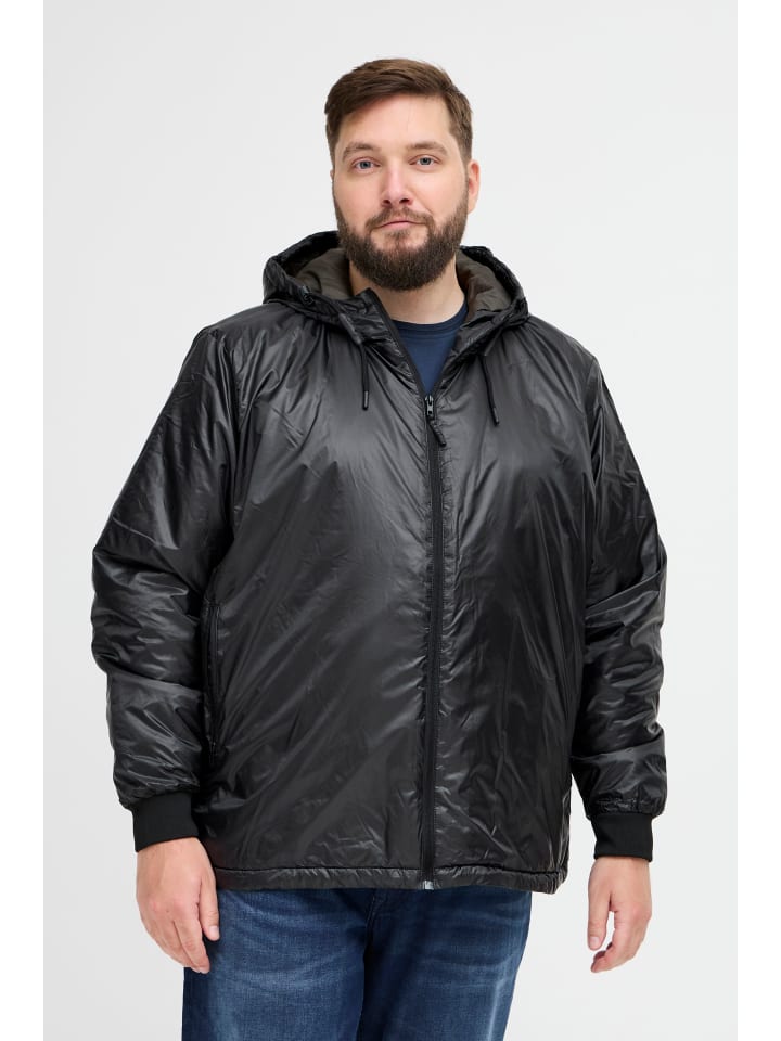 Outdoorjacke BHBOuterwear Big & Tall in Schwarz