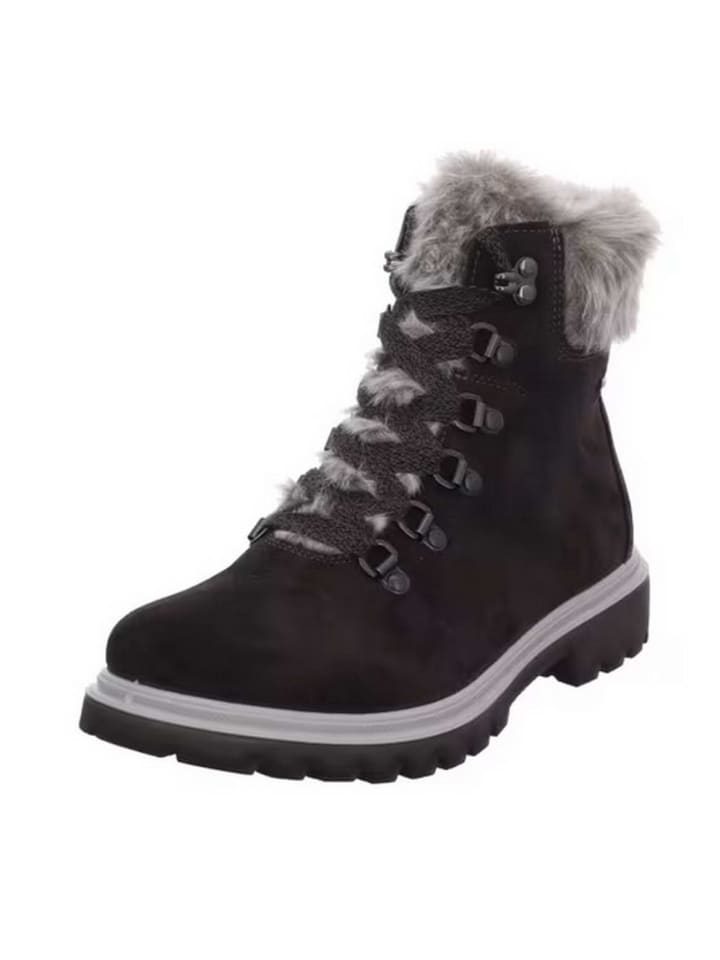 Schnürschuh in grau